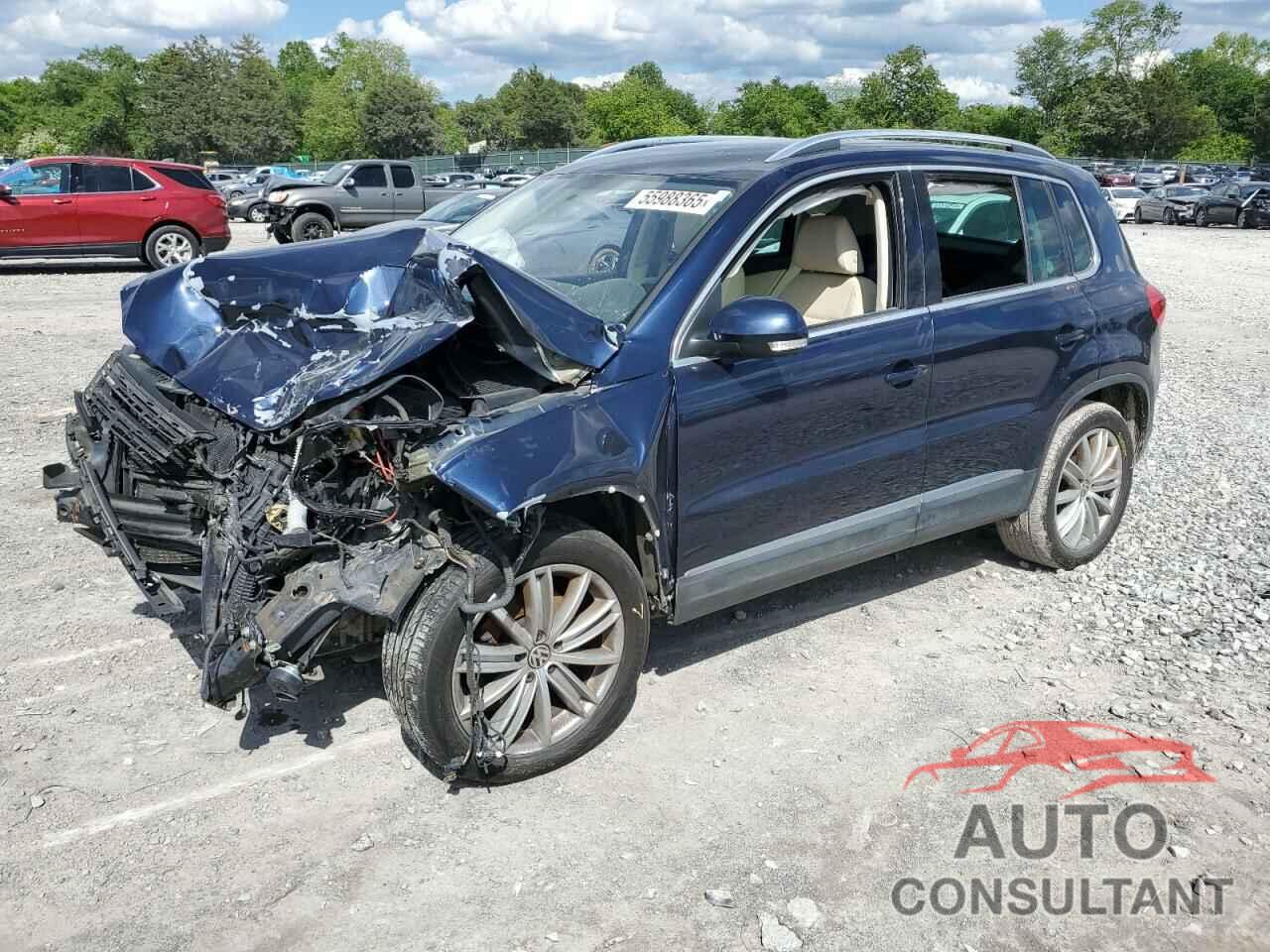 VOLKSWAGEN TIGUAN 2014 - WVGBV3AX6EW572682