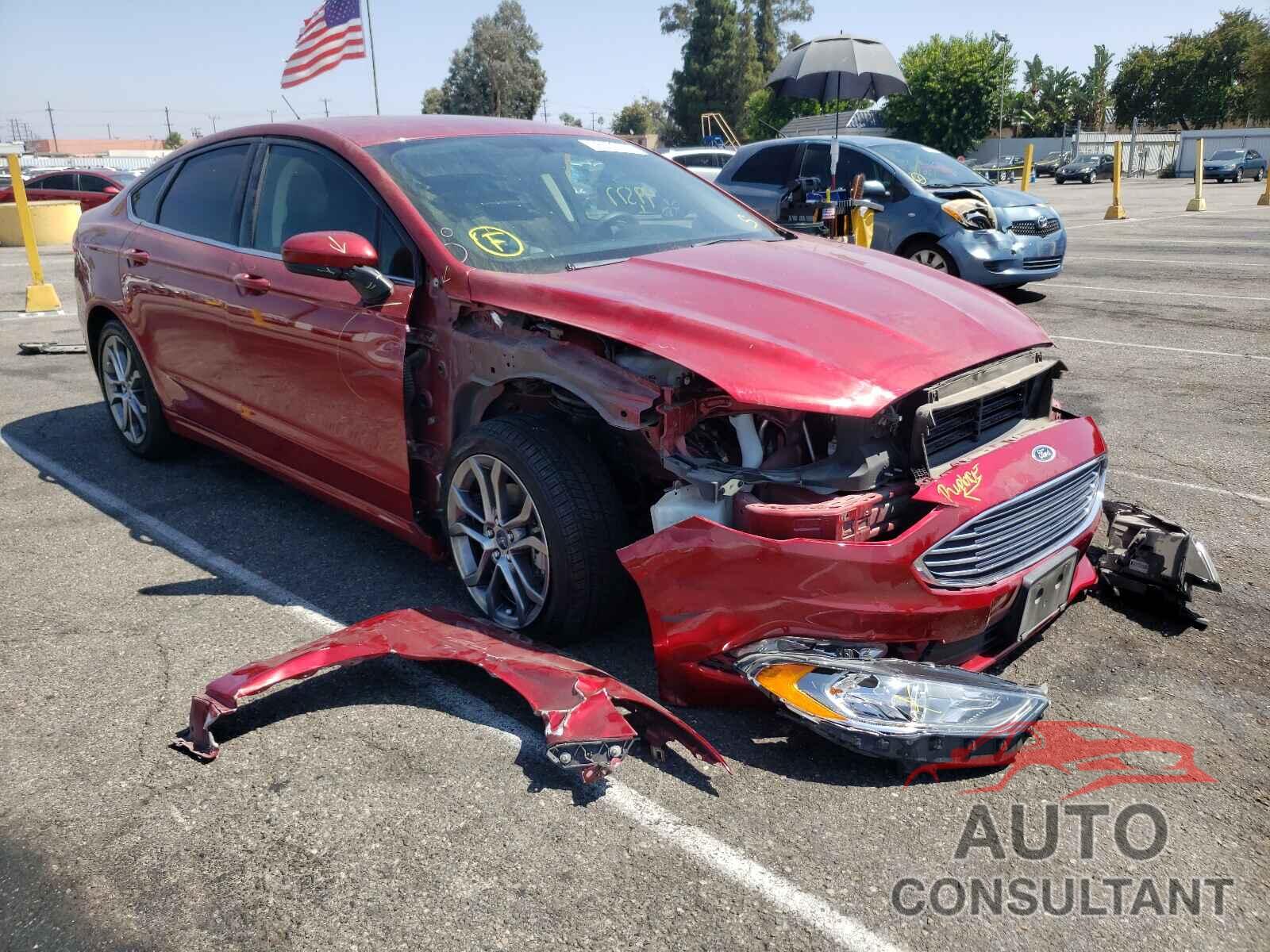 FORD FUSION 2017 - 3FA6P0H96HR336309