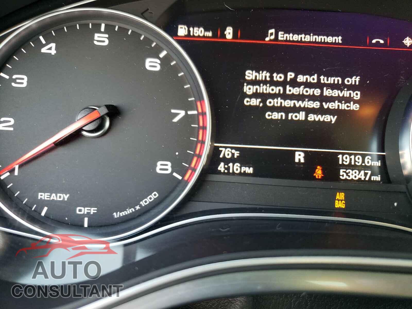 AUDI A6 2016 - WAUGFAFC7GN063997