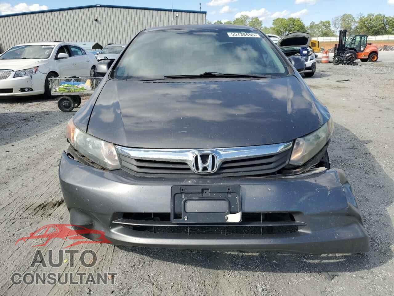HONDA CIVIC 2012 - 2HGFB2F52CH566875
