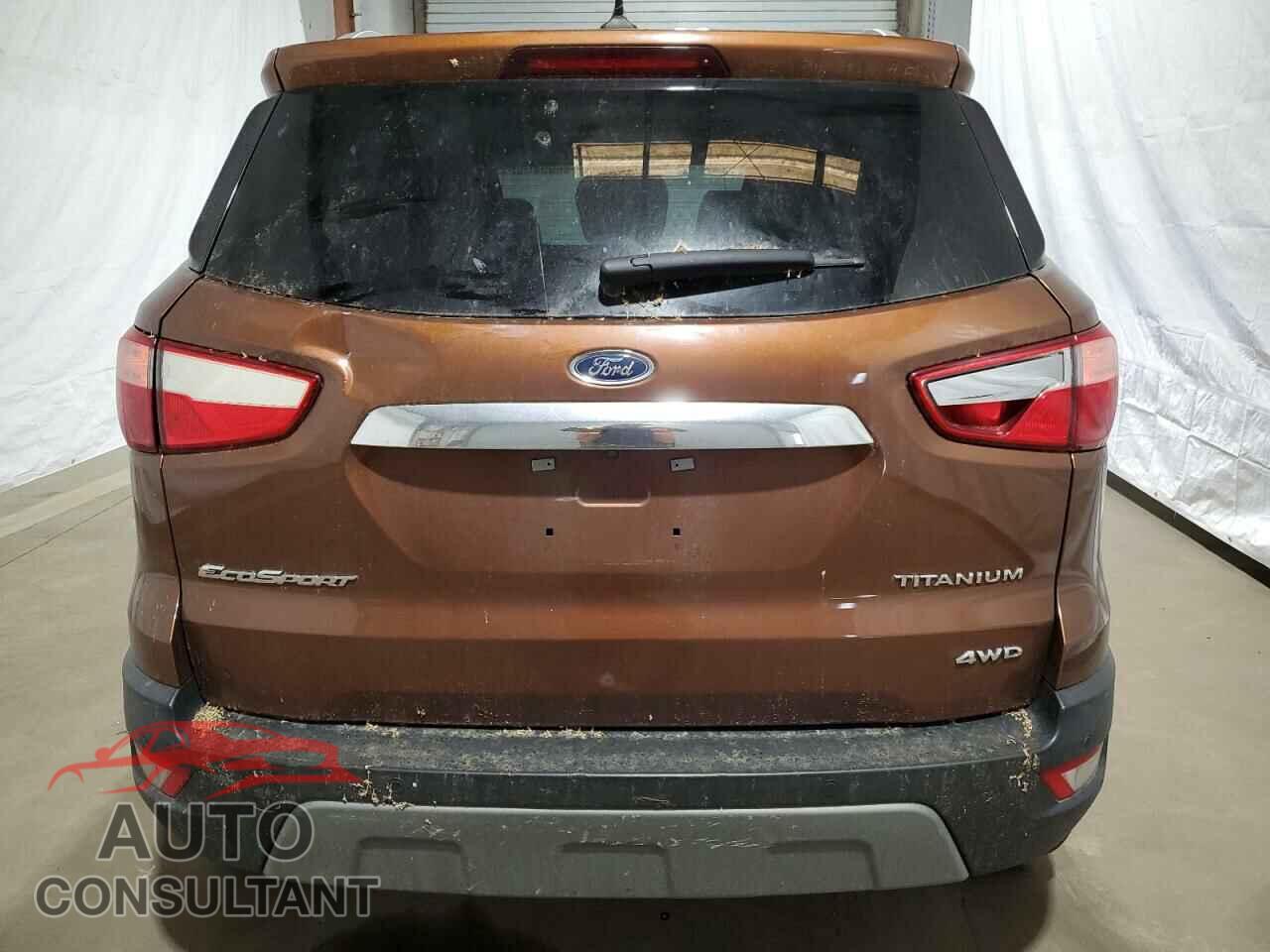 FORD ECOSPORT 2019 - MAJ6S3KL2KC279634