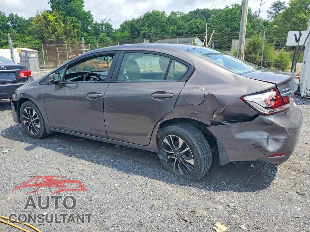 HONDA CIVIC 2013 - 19XFB2F86DE276645