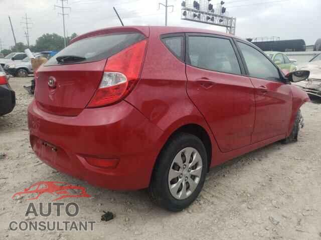 HYUNDAI ACCENT 2016 - KMHCT5AE2GU281163