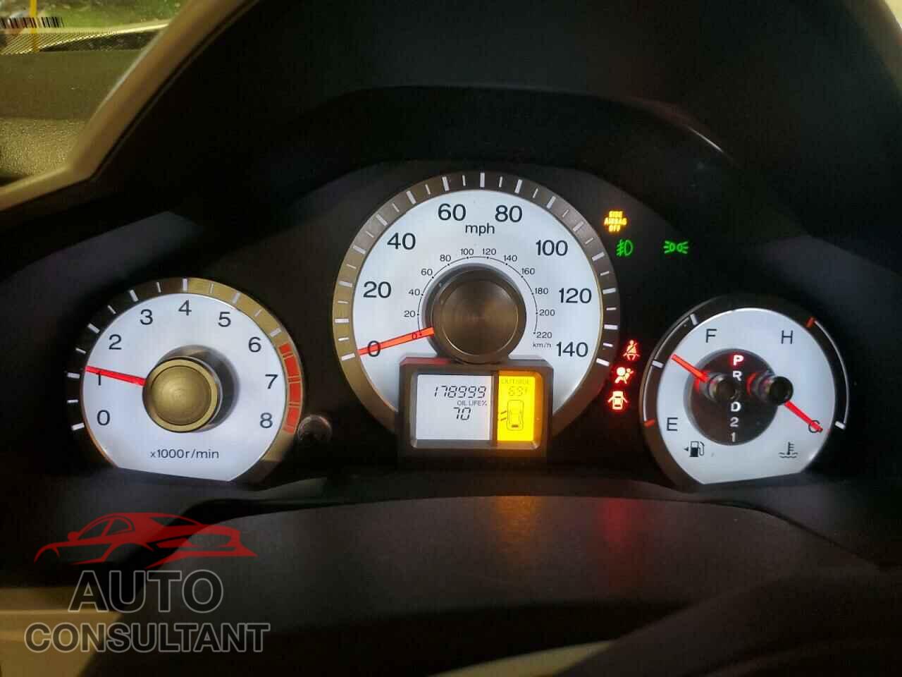 HONDA PILOT 2009 - 5FNYF48699B038472