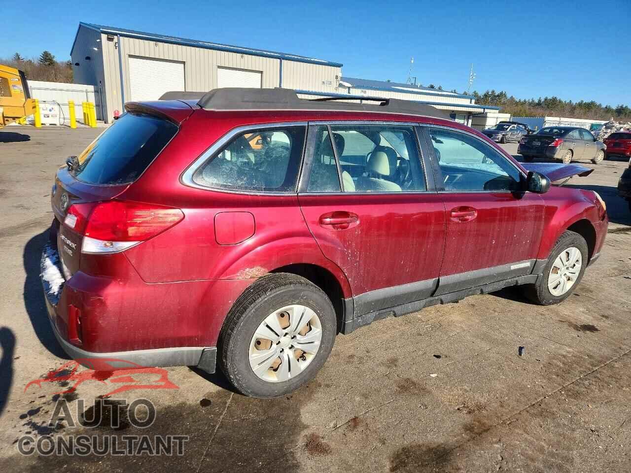SUBARU OUTBACK 2011 - 4S4BRBAC2B3384010