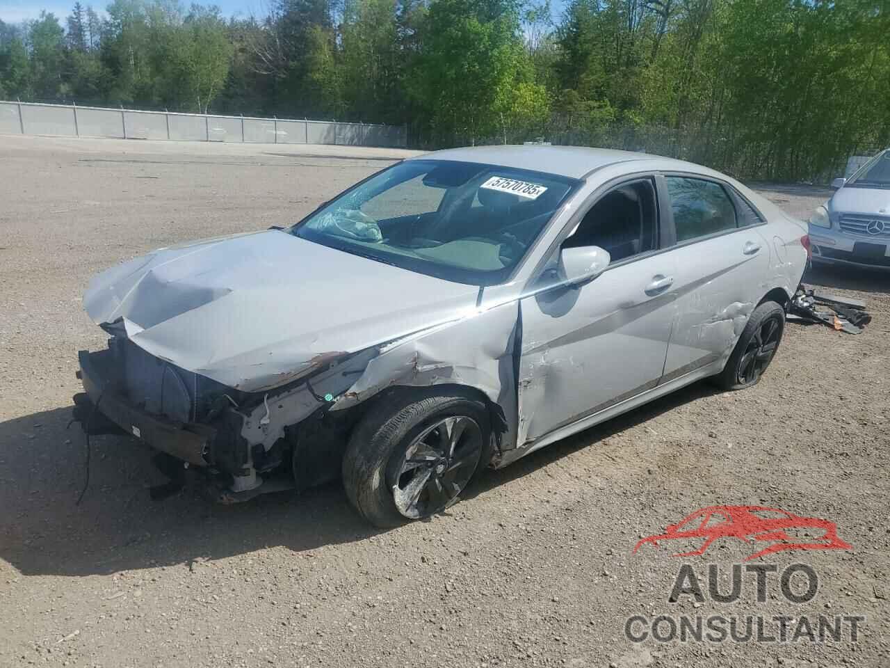 HYUNDAI ELANTRA 2022 - KMHLM4AG7NU306855