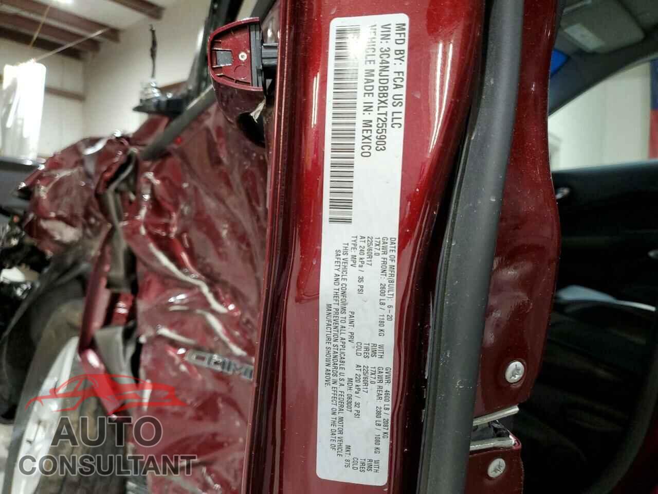 JEEP COMPASS 2020 - 3C4NJDBBXLT255903