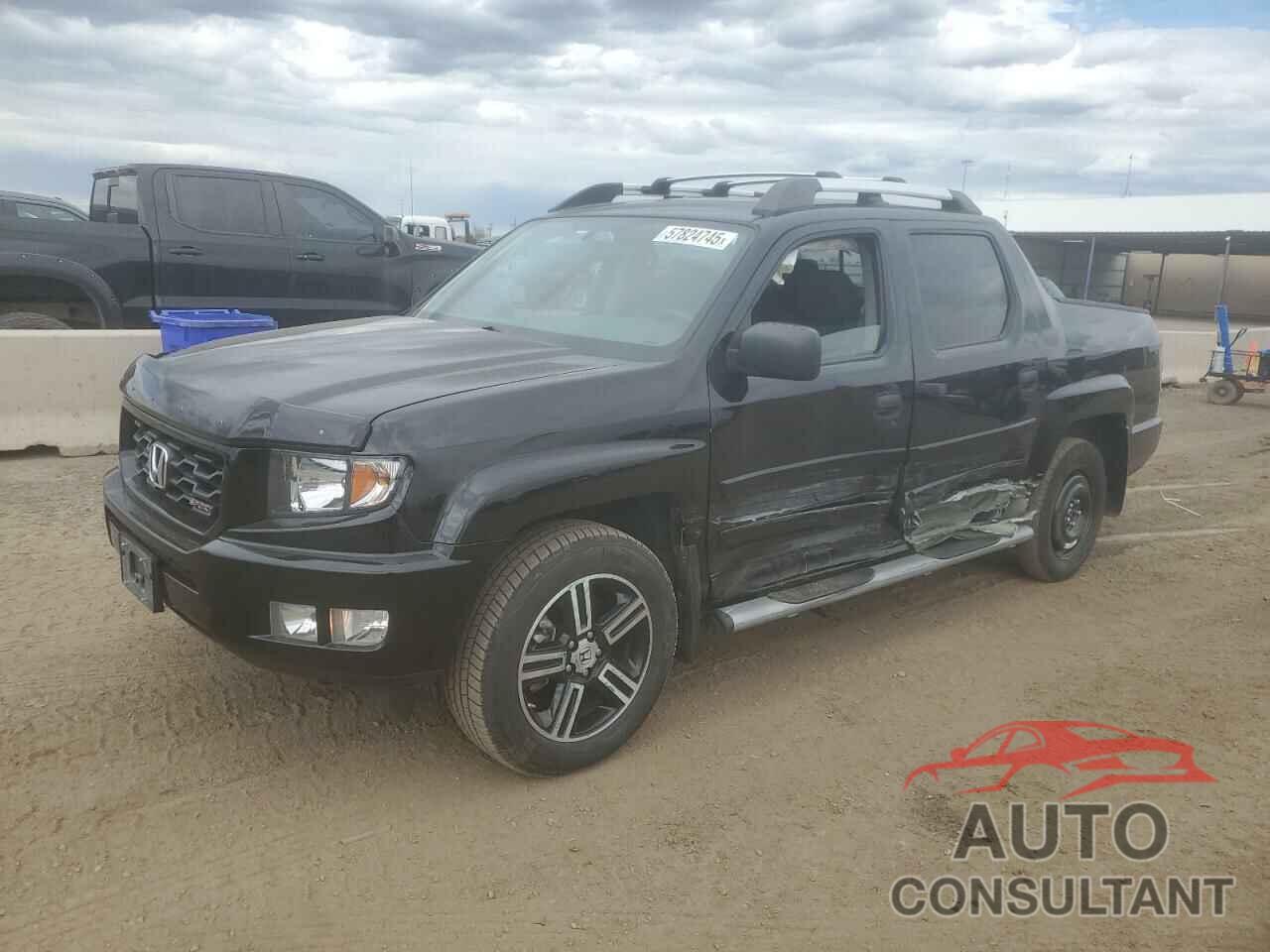 HONDA RIDGELINE 2014 - 5FPYK1F72EB001352