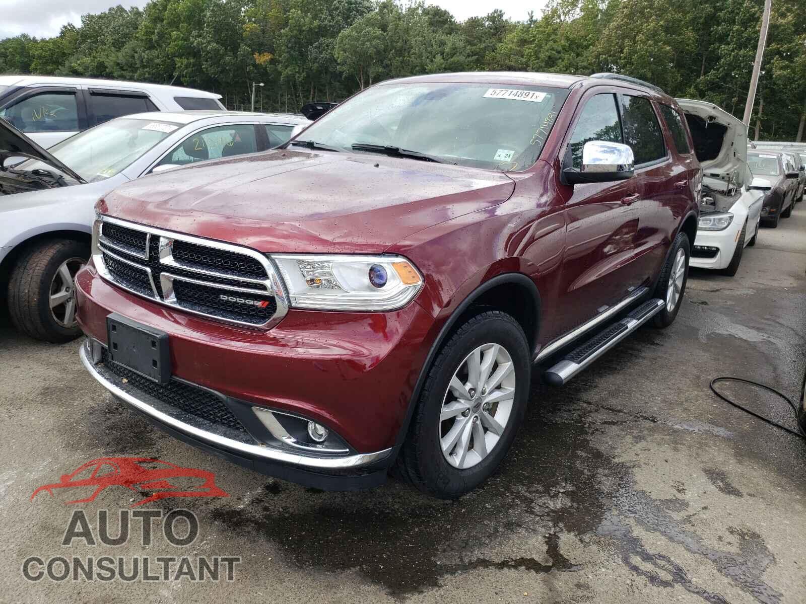 DODGE DURANGO 2019 - 1C4RDJAG6KC781458