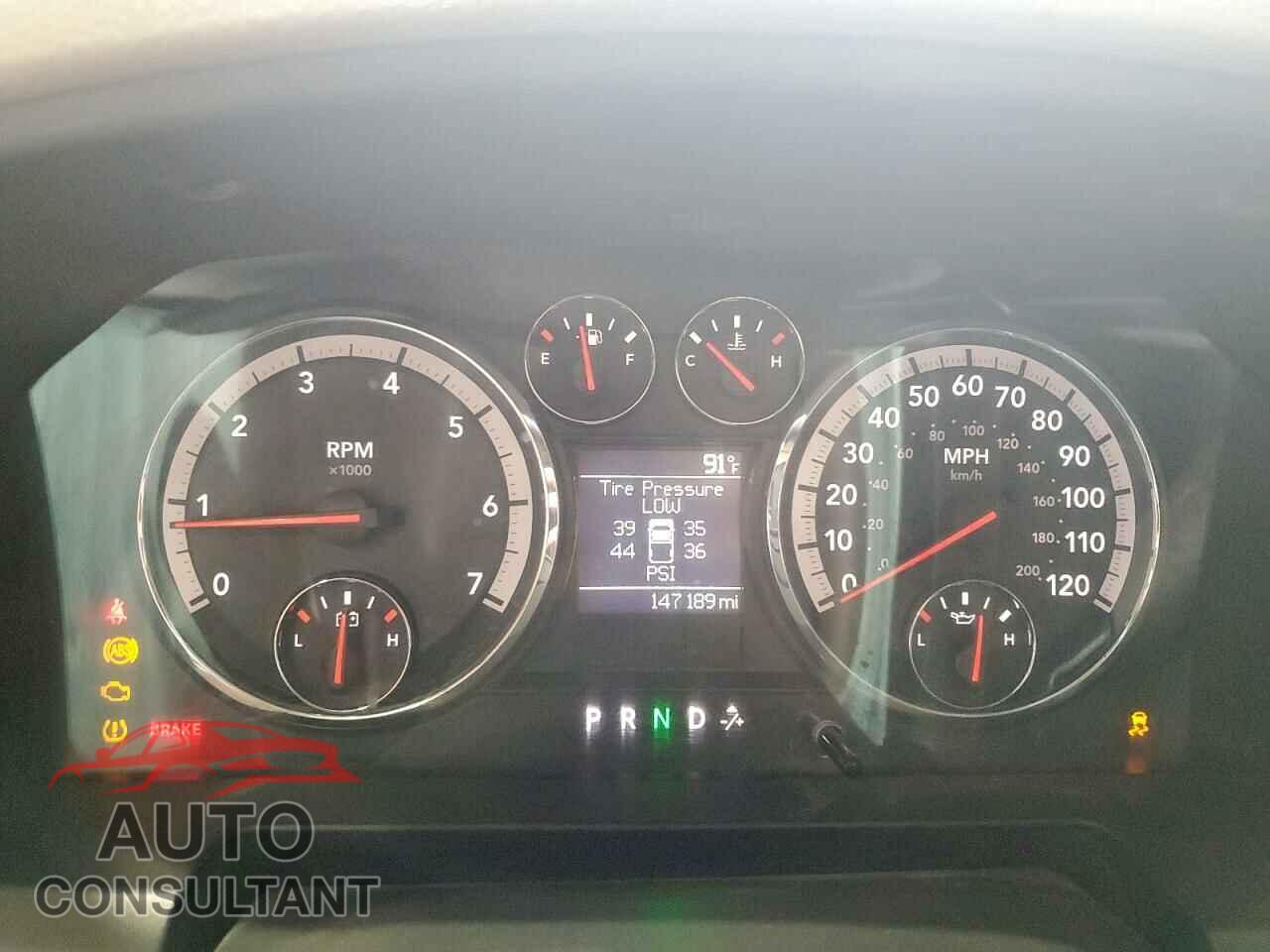 DODGE RAM 1500 2012 - 1C6RD6KPXCS279093