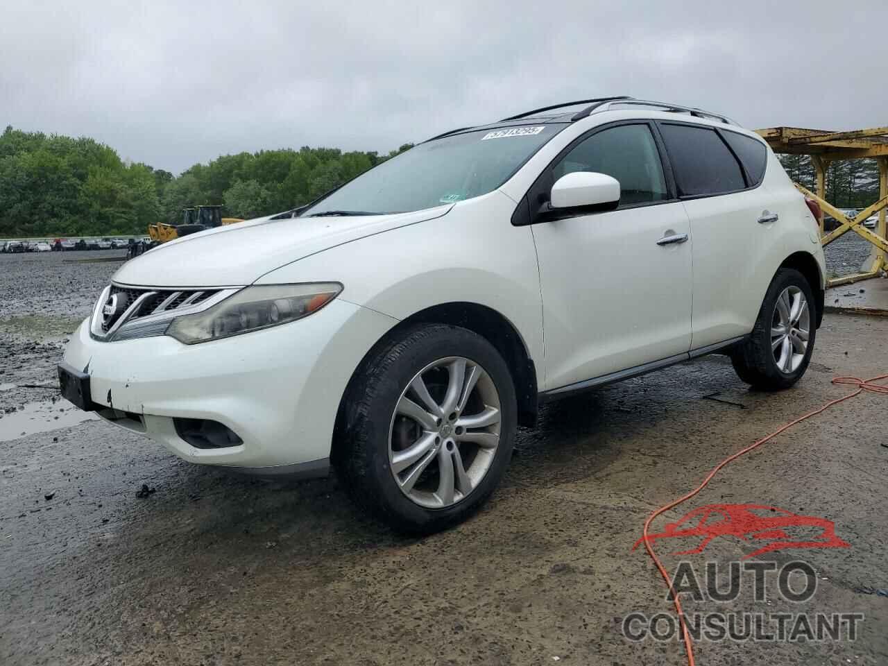 NISSAN MURANO 2011 - JN8AZ1MW2BW156236