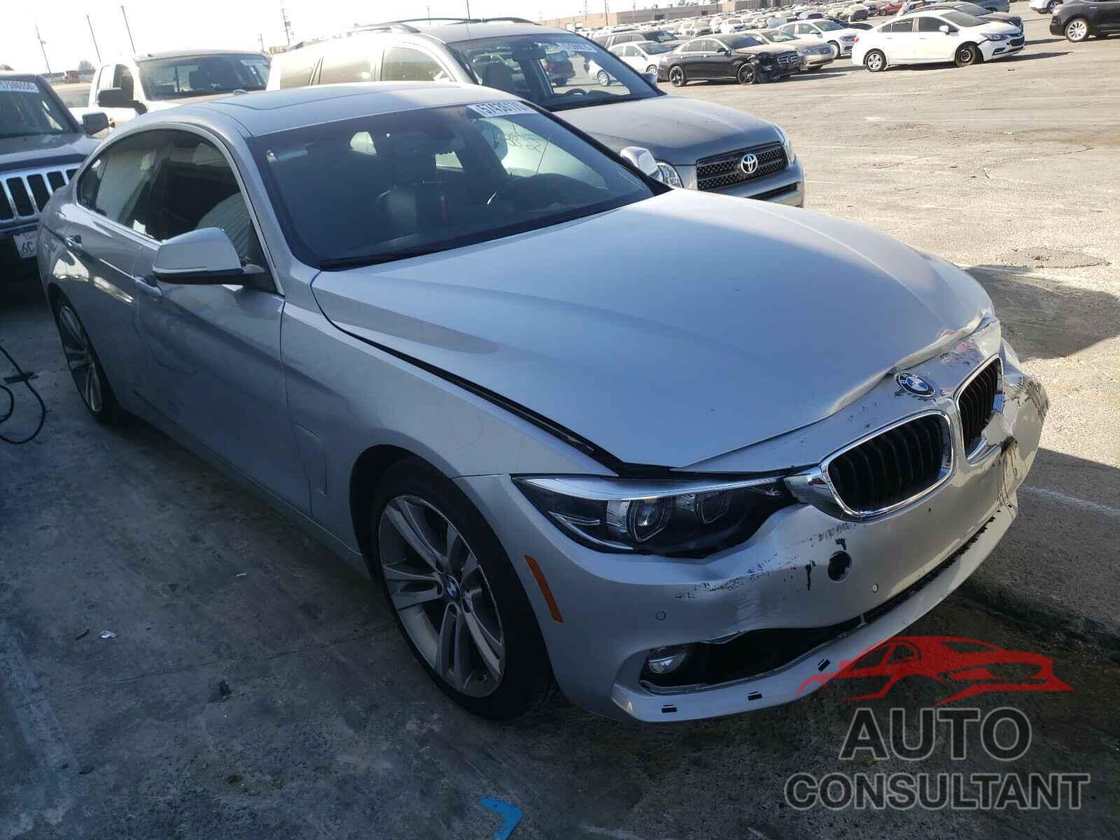 BMW 4 SERIES 2019 - WBA4J1C58KBM13395