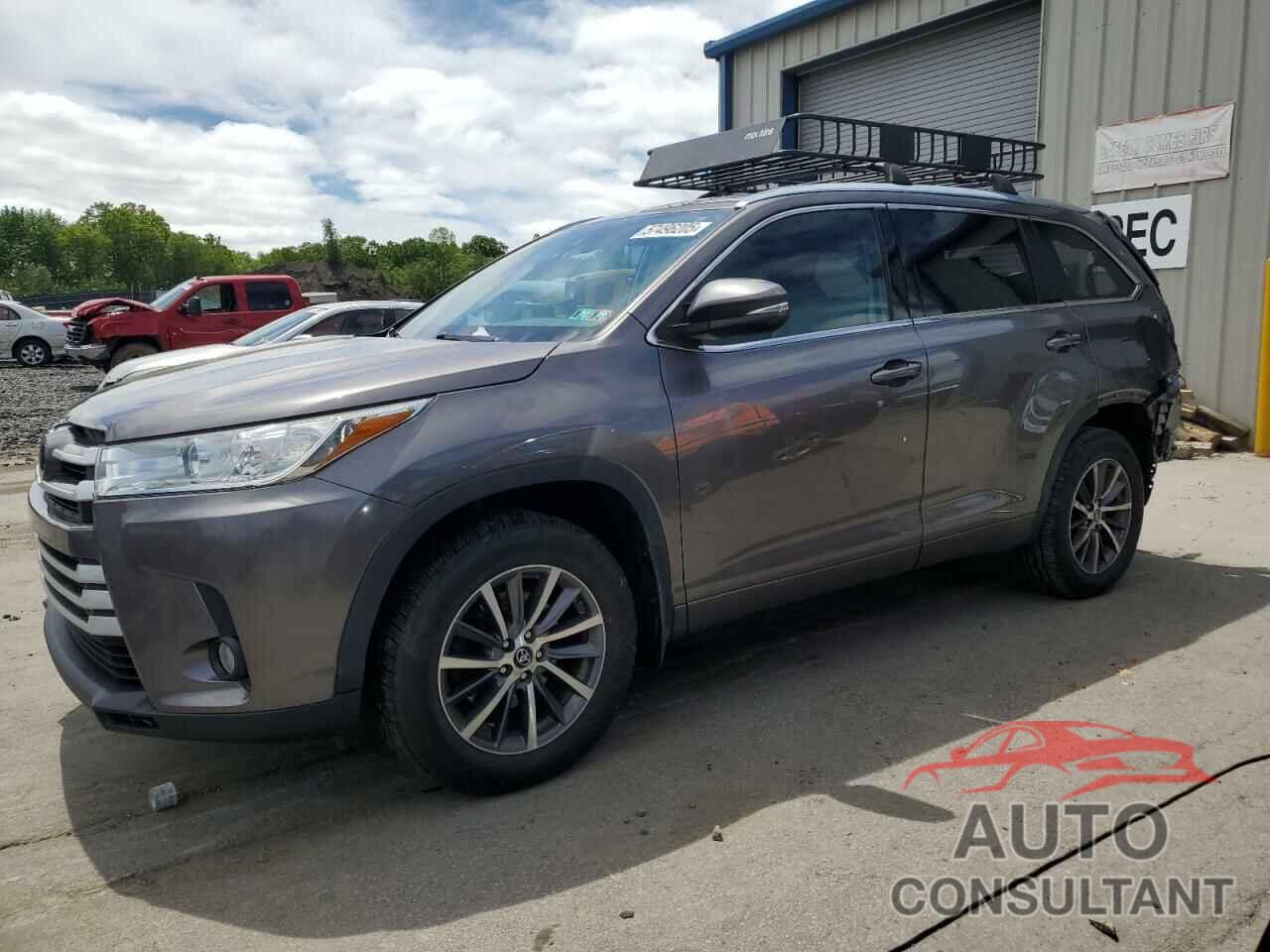TOYOTA HIGHLANDER 2018 - 5TDJZRFH7JS905717