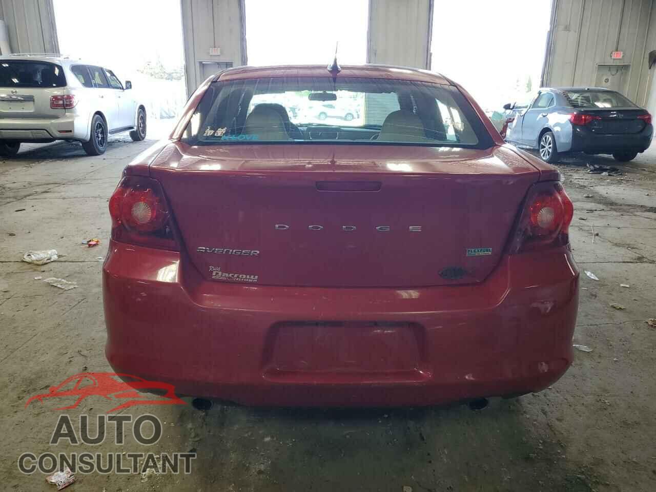 DODGE AVENGER 2012 - 1C3CDZAG4CN264304