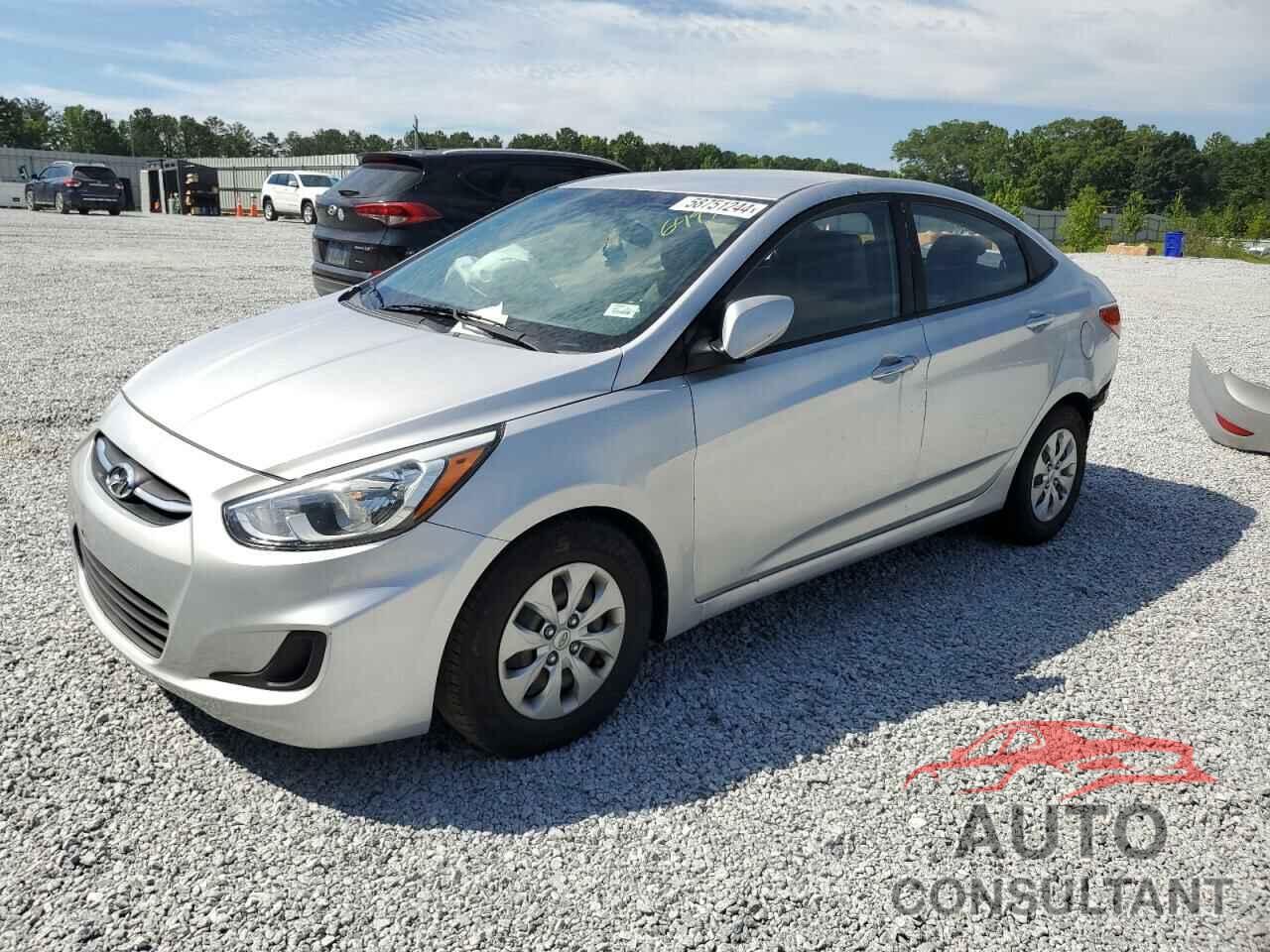 HYUNDAI ACCENT 2017 - KMHCT4AE7HU286497