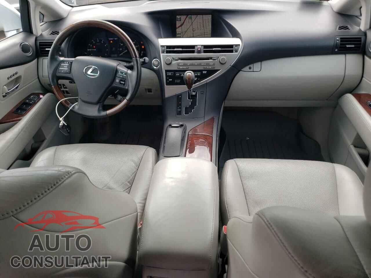 LEXUS RX350 2010 - 2T2BK1BA9AC049988