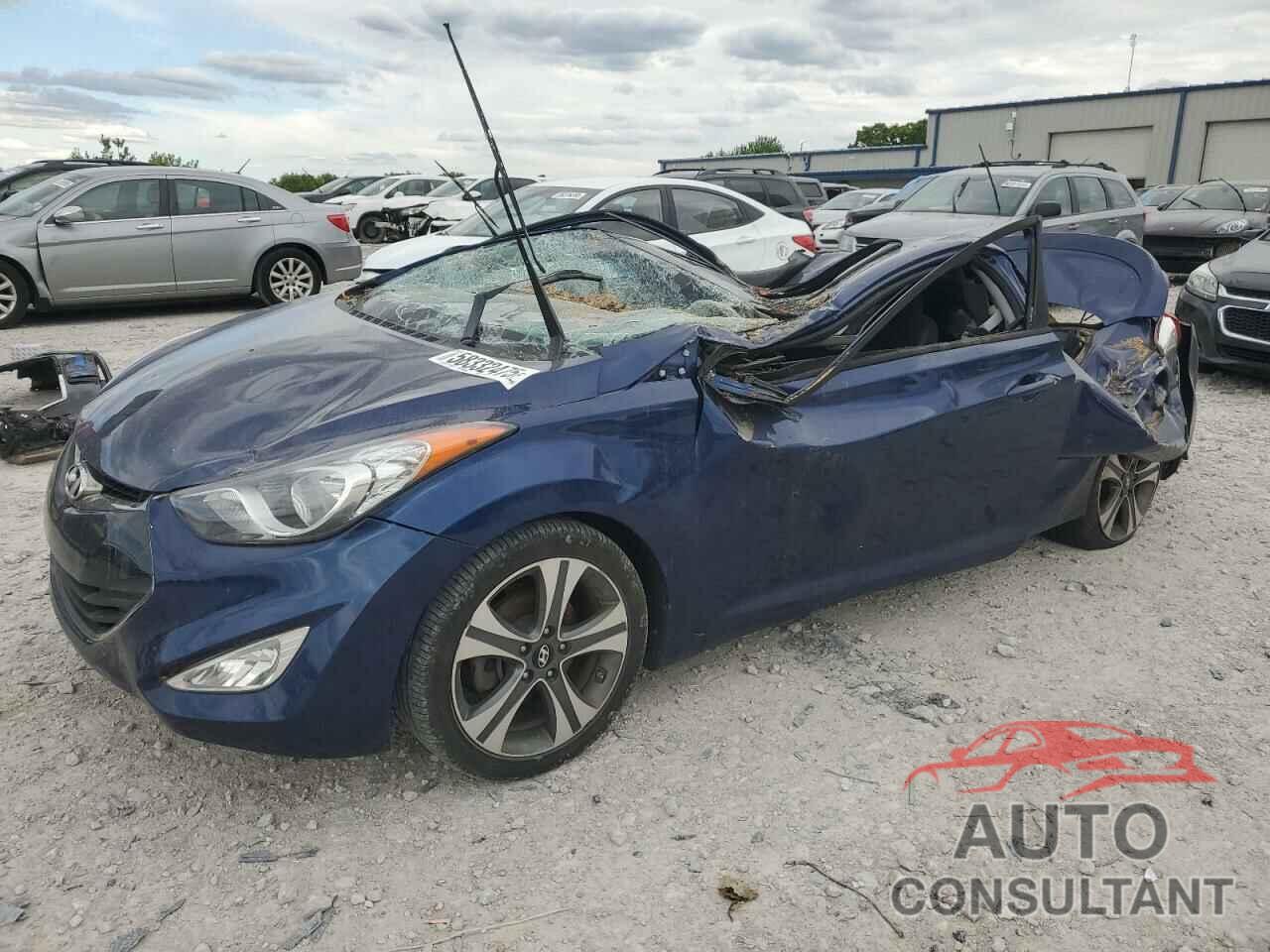 HYUNDAI ELANTRA 2013 - KMHDH6AE2DU008943