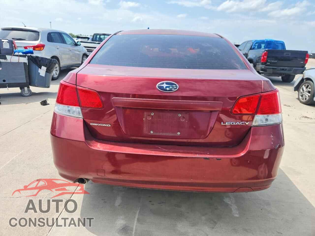 SUBARU LEGACY 2012 - 4S3BMCB6XC3030125