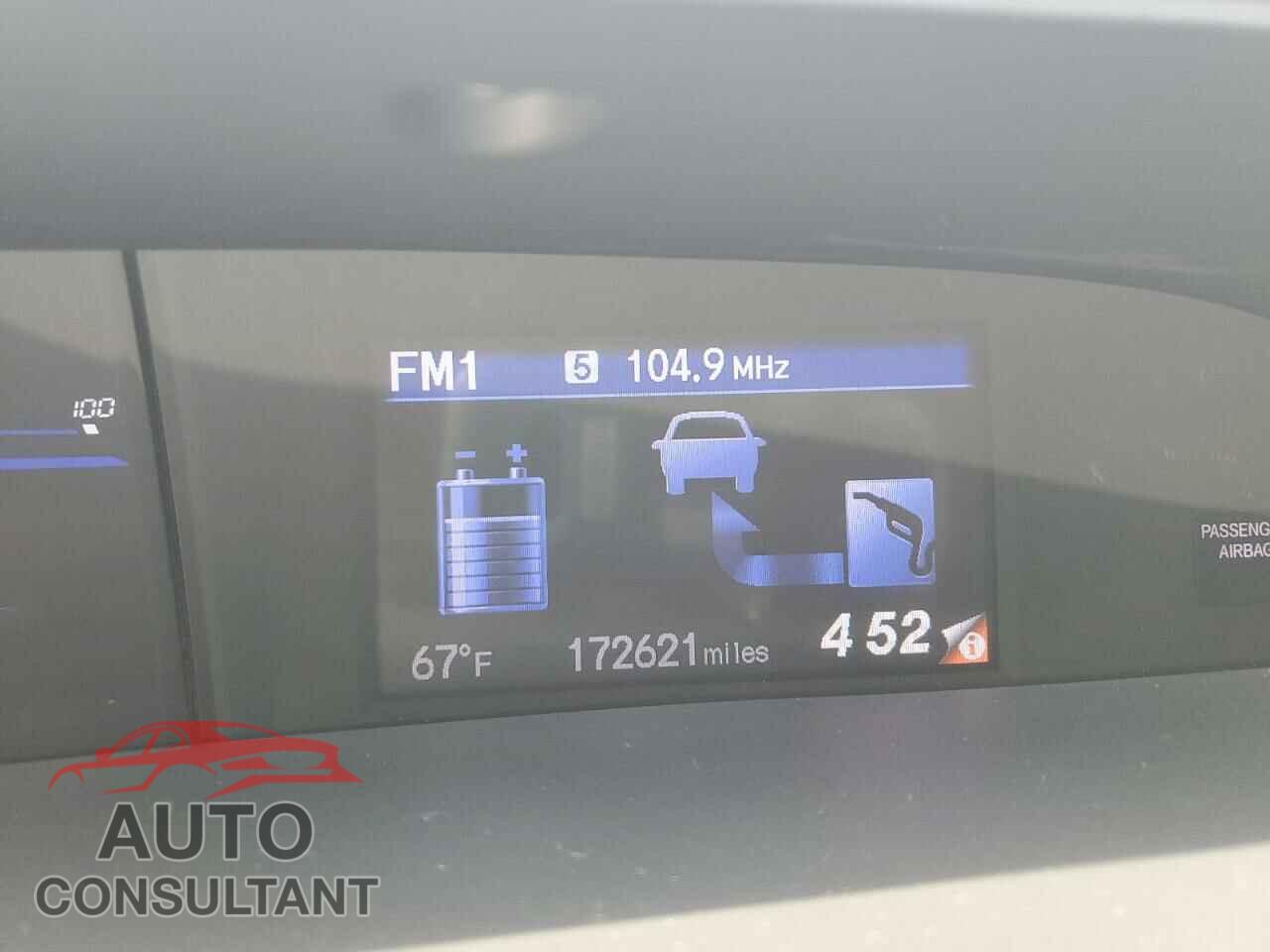 HONDA CIVIC 2012 - JHMFB4F39CS008991