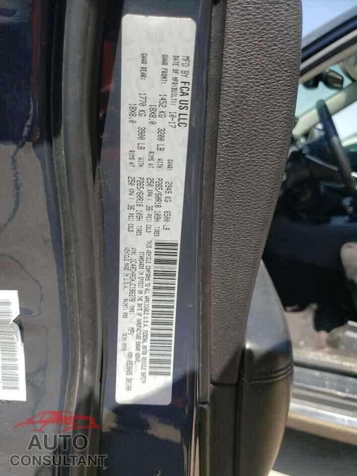 DODGE DURANGO 2018 - 1C4RDHAGXJC186278