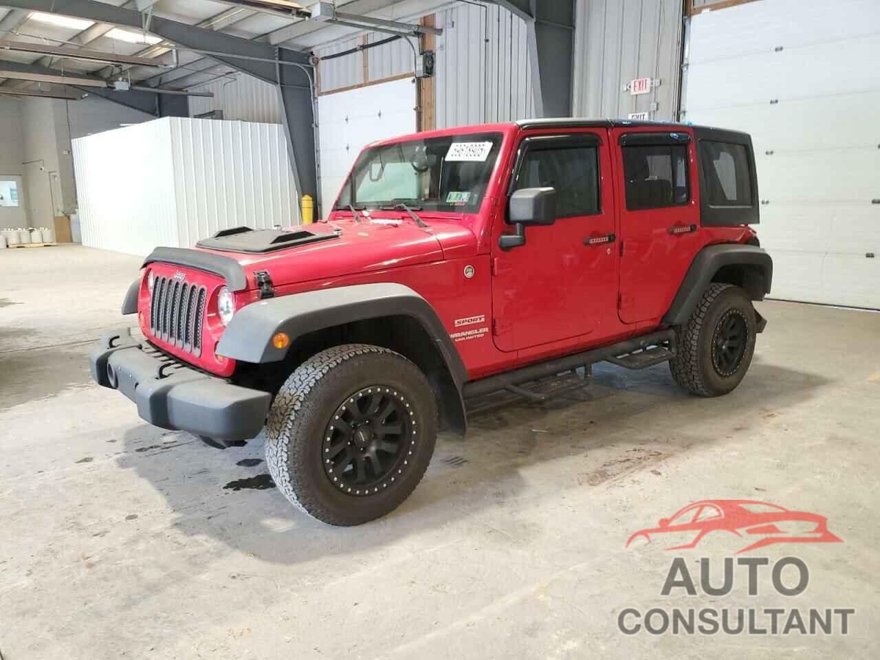 JEEP WRANGLER 2012 - 1C4BJWDG6CL238051