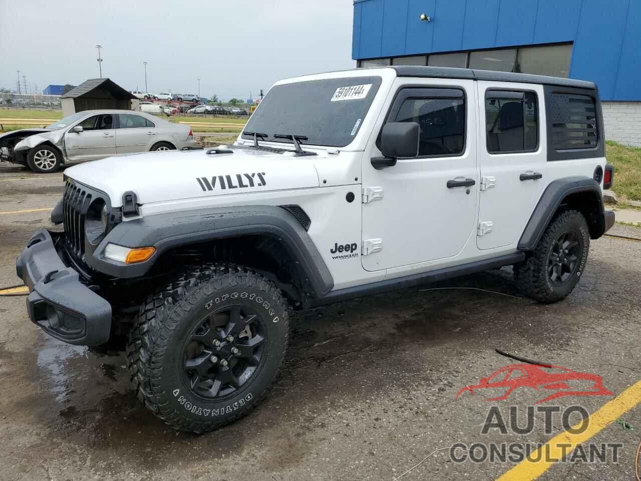 JEEP WRANGLER 2021 - 1C4HJXDN5MW683038