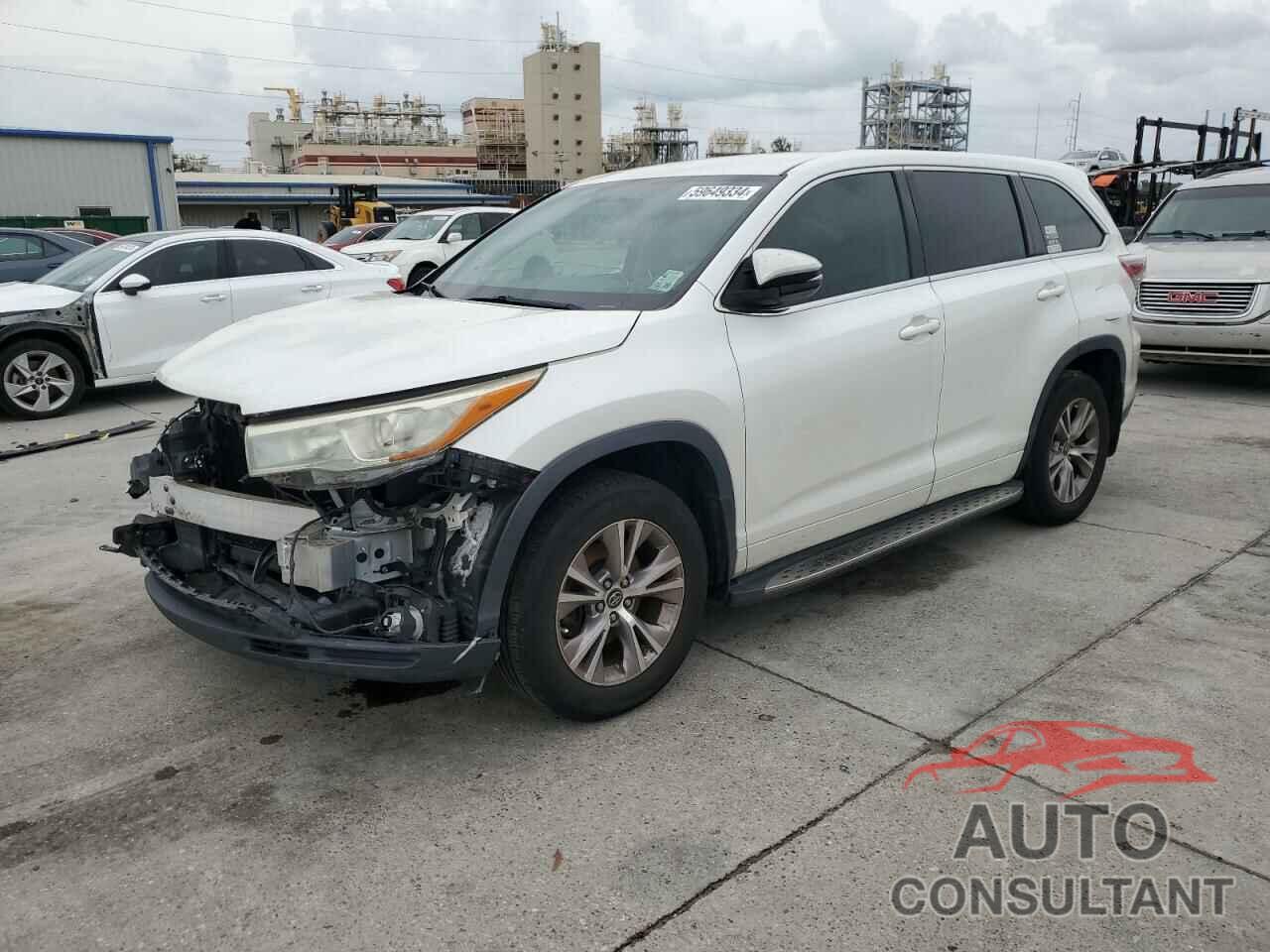 TOYOTA HIGHLANDER 2016 - 5TDZKRFH7GS155705