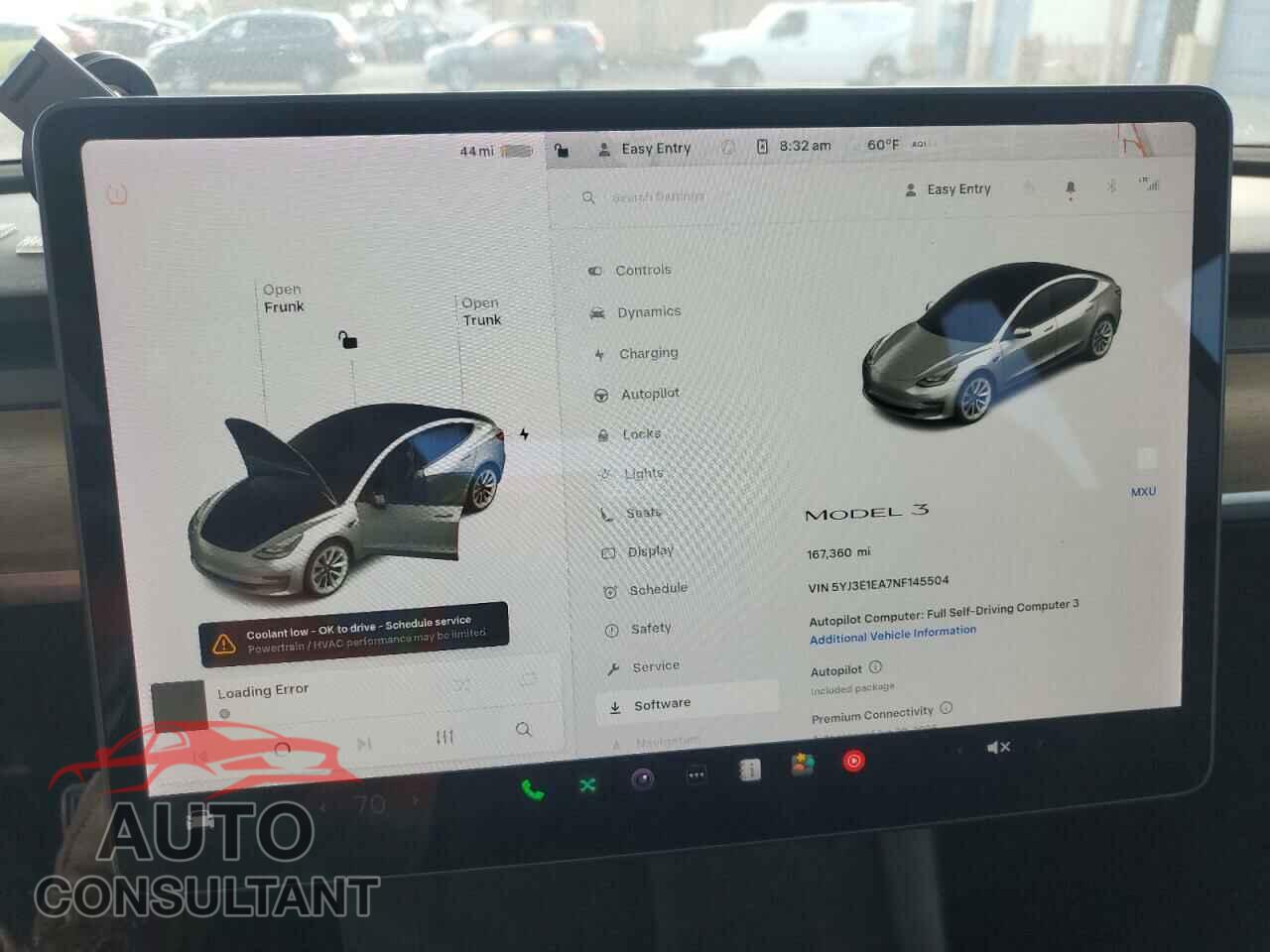 TESLA MODEL 3 2022 - 5YJ3E1EA7NF145504