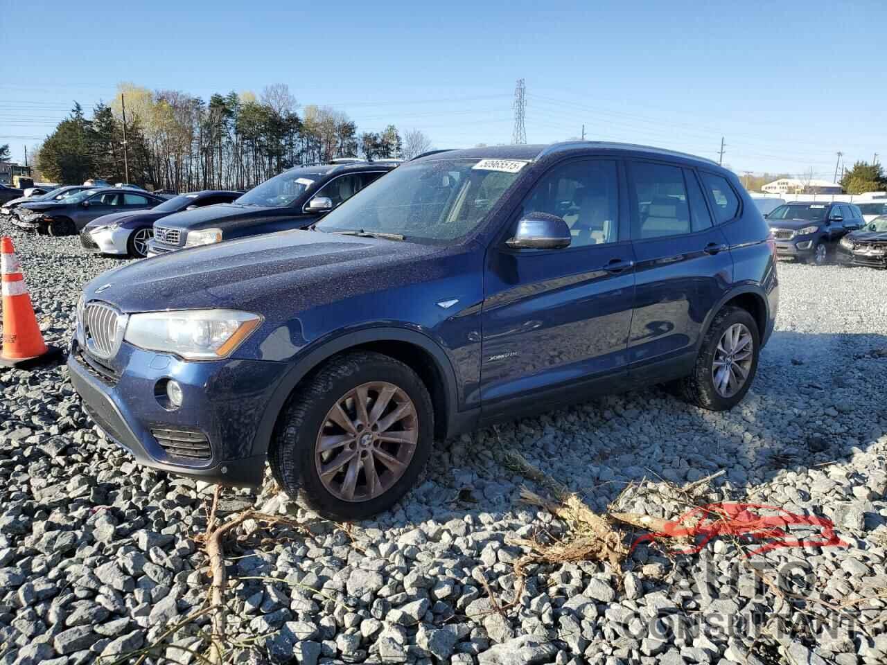 BMW X3 2016 - 5UXWX9C54G0D73409