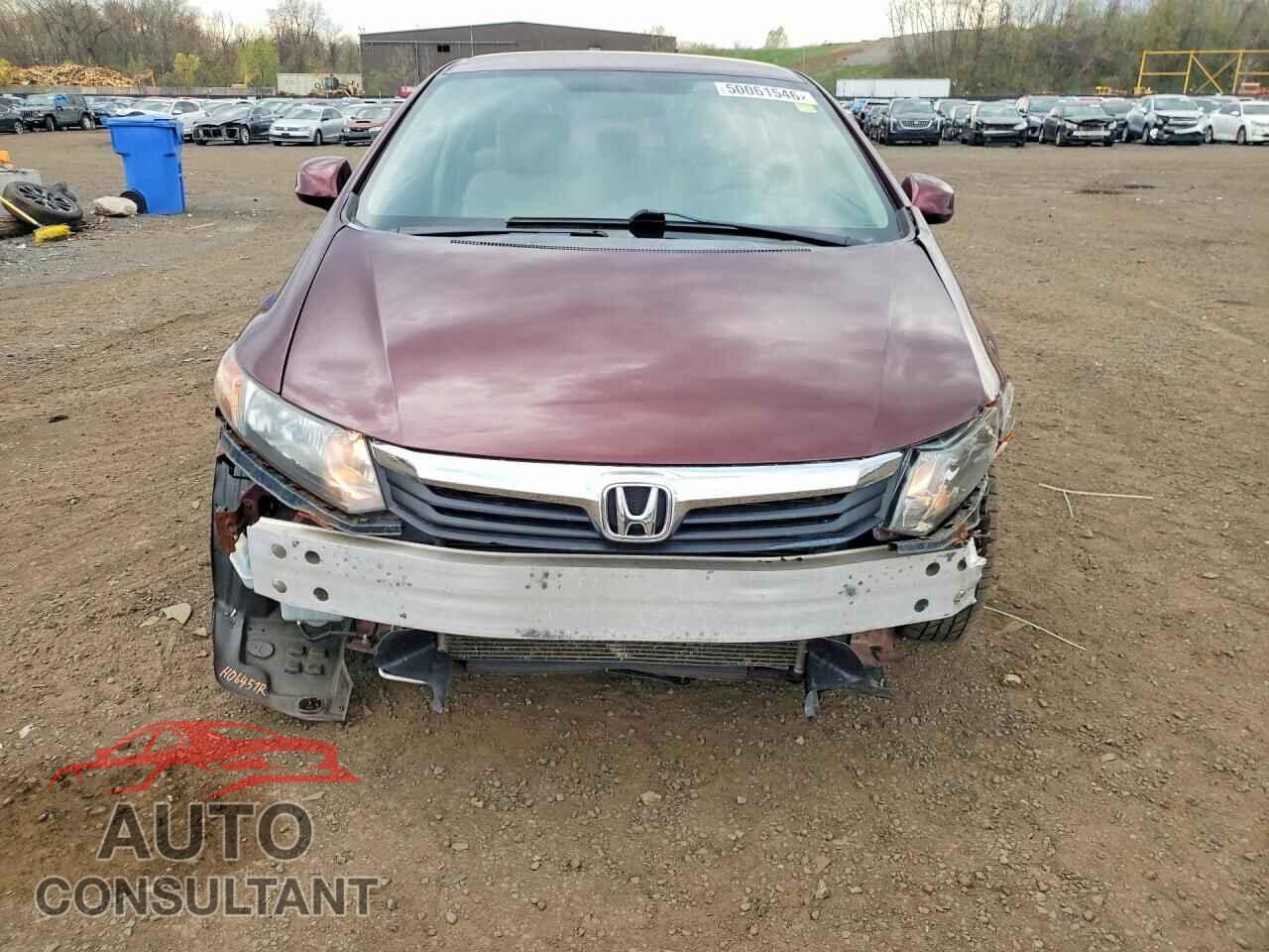 HONDA CIVIC 2012 - 2HGFB2F55CH553733