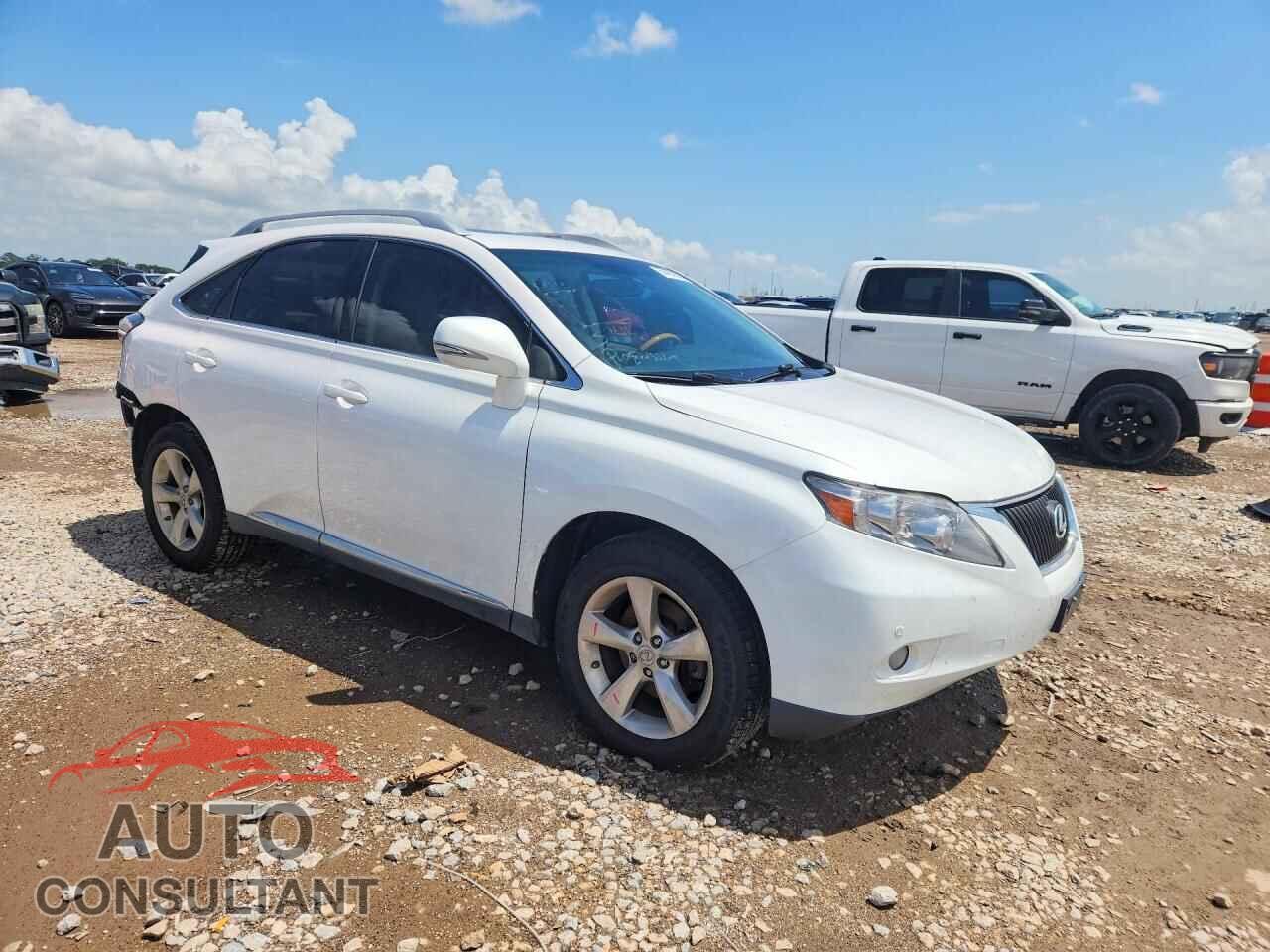 LEXUS RX350 2010 - 2T2BK1BA0AC035669