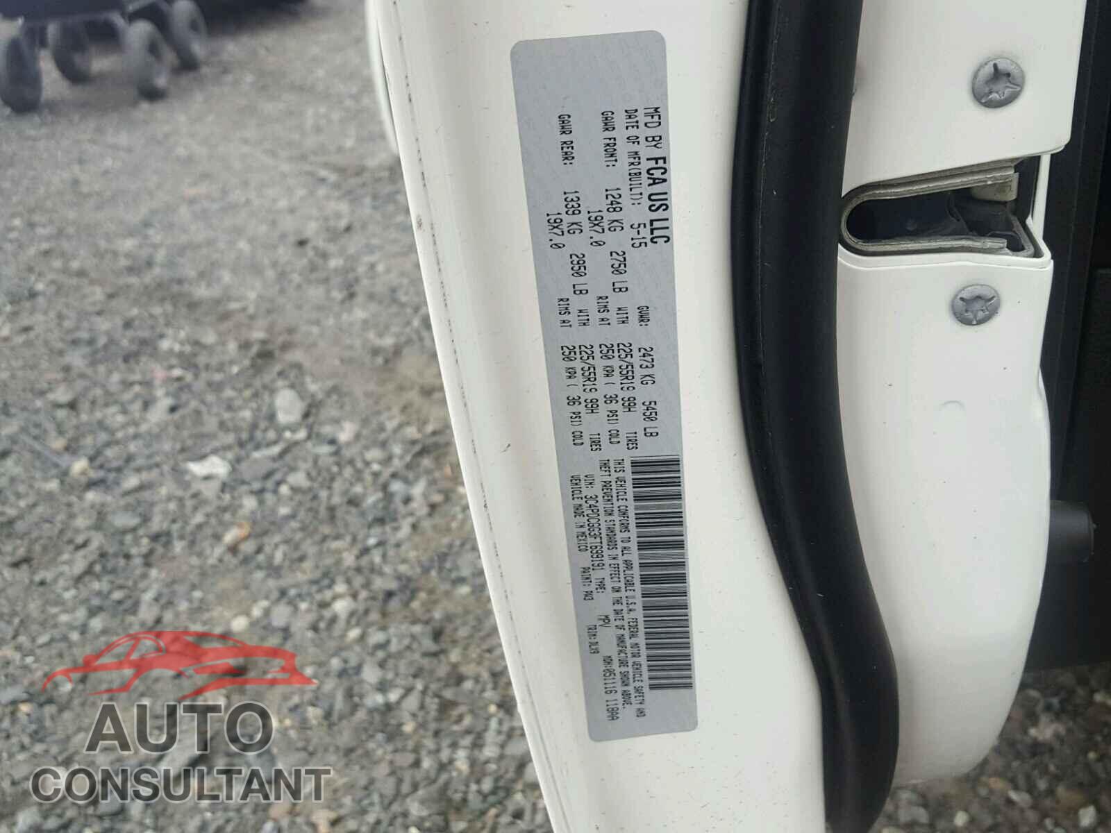 DODGE JOURNEY 2015 - 3C4PDCGG3FT699191