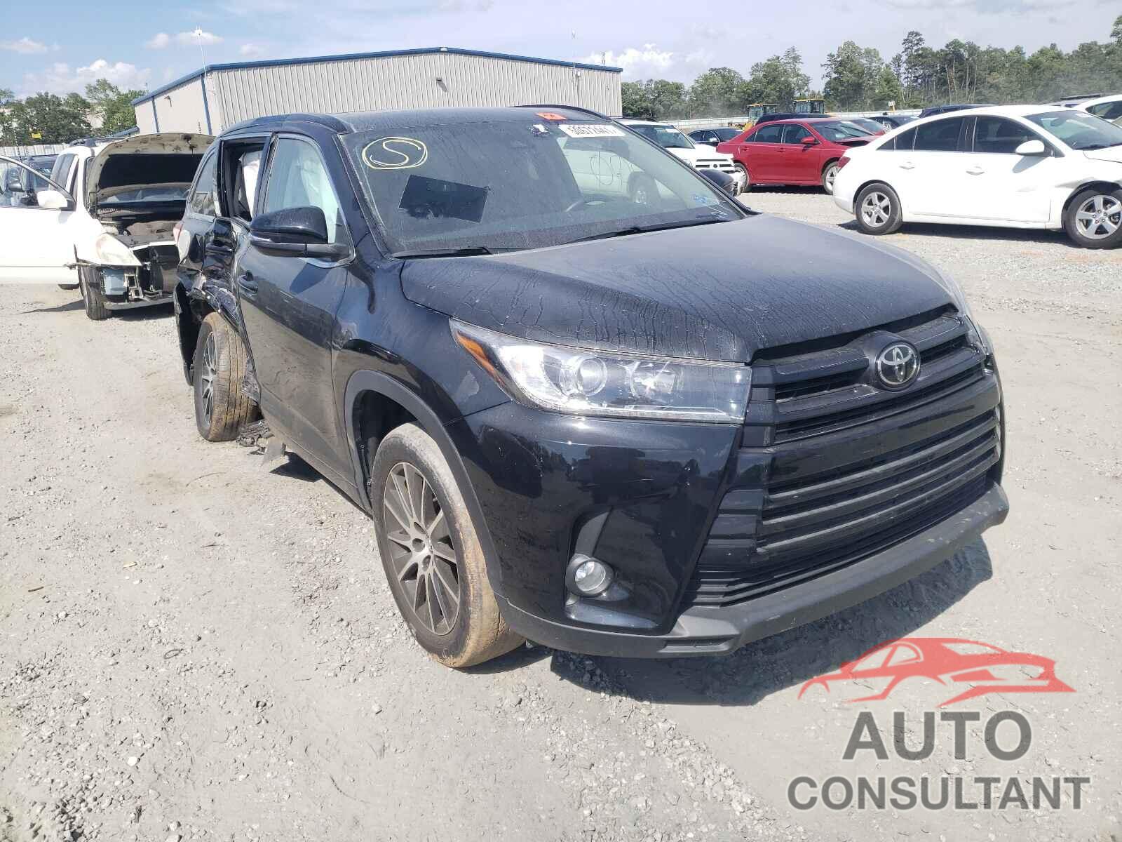 TOYOTA HIGHLANDER 2017 - 5TDKZRFHXHS198935