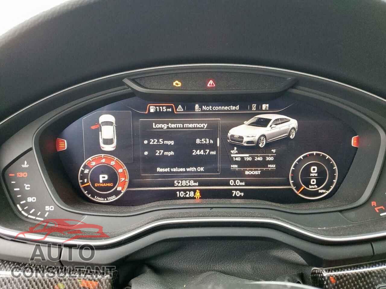 AUDI S5/RS5 2019 - WAUC4CF54KA044826