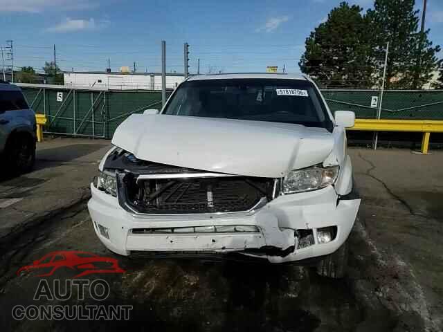 HONDA RIDGELINE 2011 - 5FPYK1F54BB452602