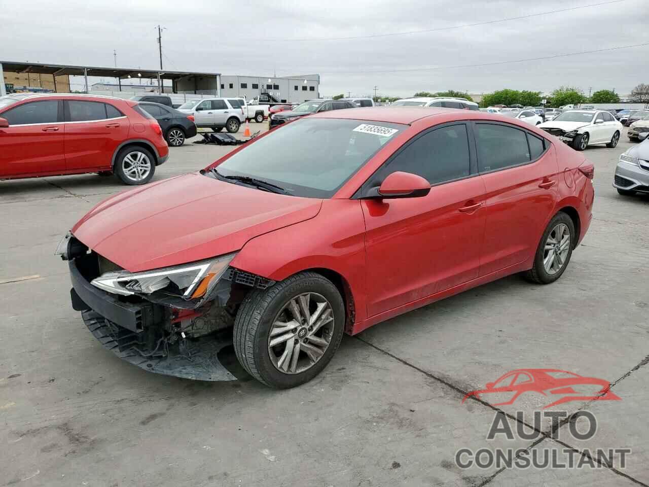 HYUNDAI ELANTRA 2020 - 5NPD84LF7LH579643
