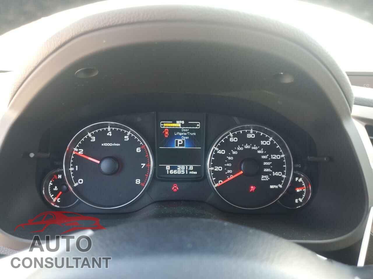 SUBARU OUTBACK 2014 - 4S4BRBLCXE3298865