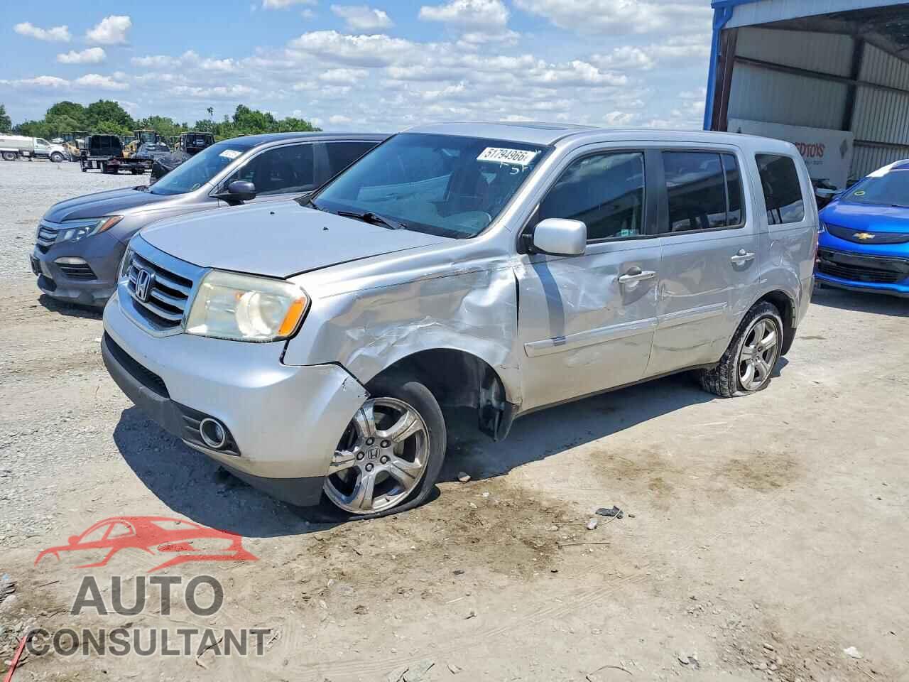 HONDA PILOT 2012 - 5FNYF4H56CB062789