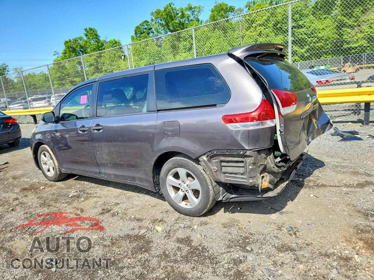 TOYOTA SIENNA 2012 - 5TDZK3DC3CS230236
