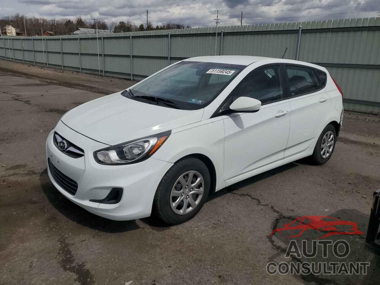 HYUNDAI ACCENT 2013 - KMHCT5AE0DU122556