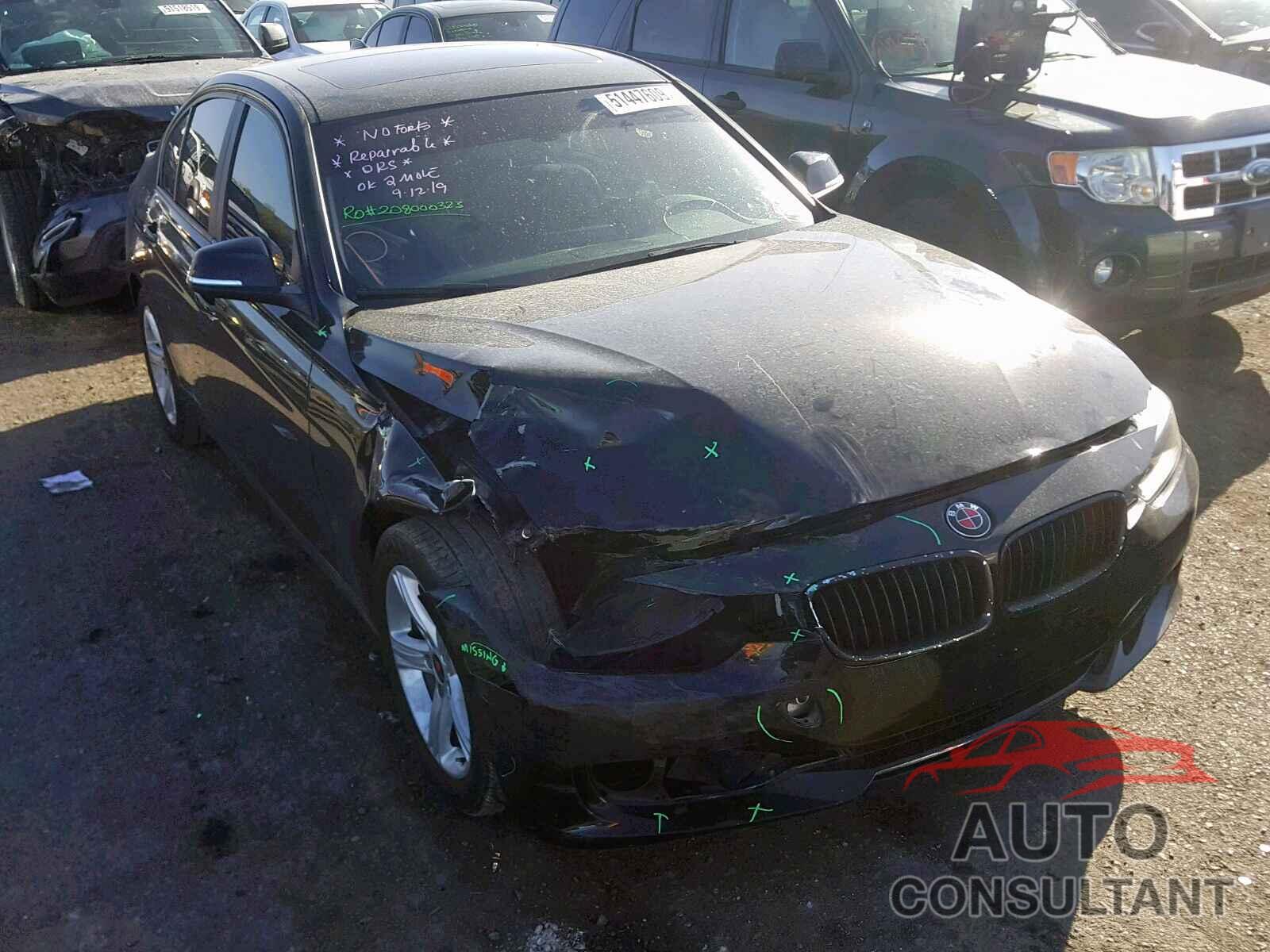 BMW 3 SERIES 2013 - WBA3A5C58DF356677