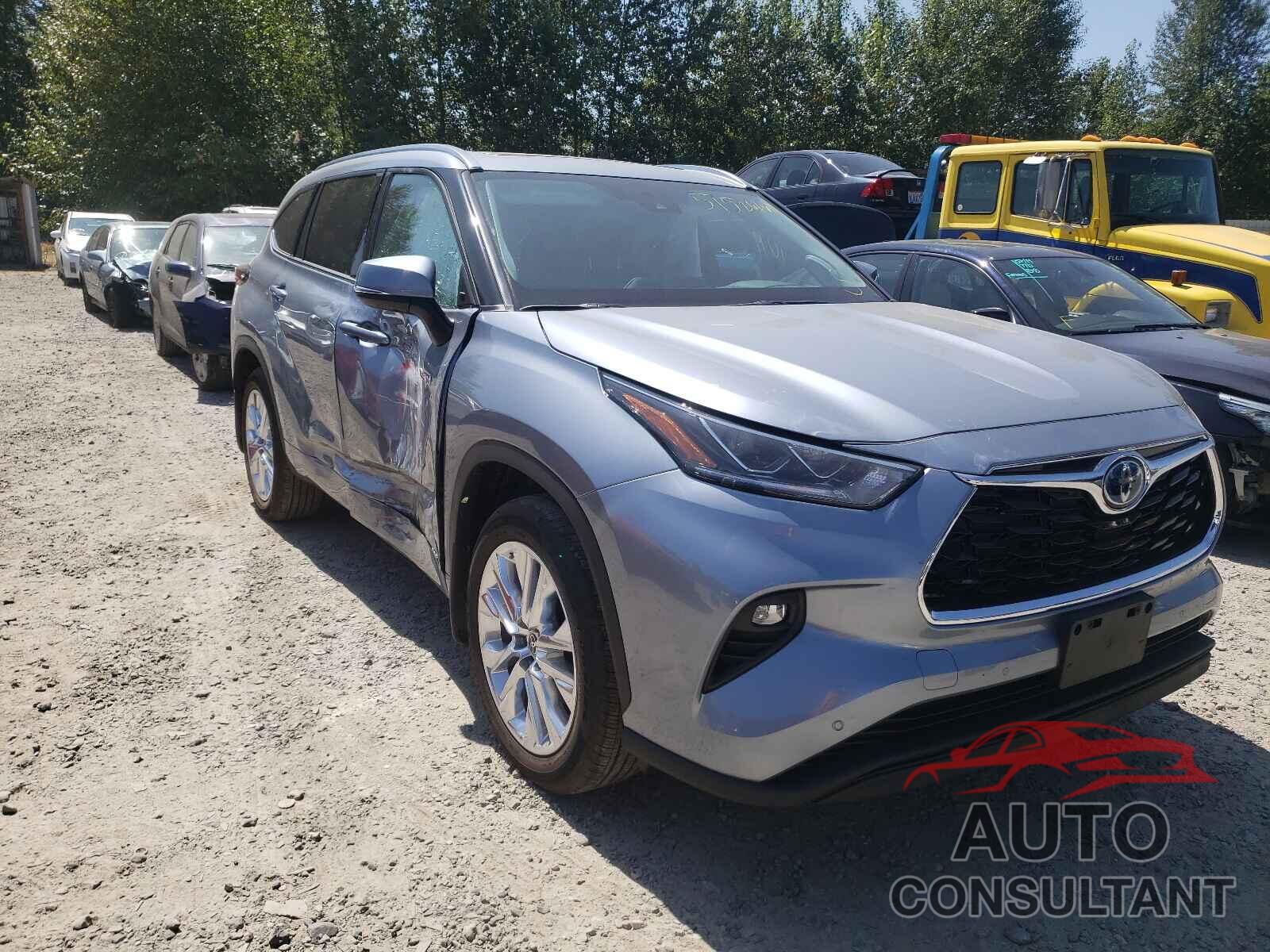 TOYOTA HIGHLANDER 2021 - 5TDDBRCH3MS048628