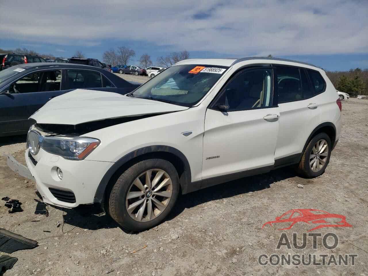 BMW X3 2017 - 5UXWX9C57H0T04700
