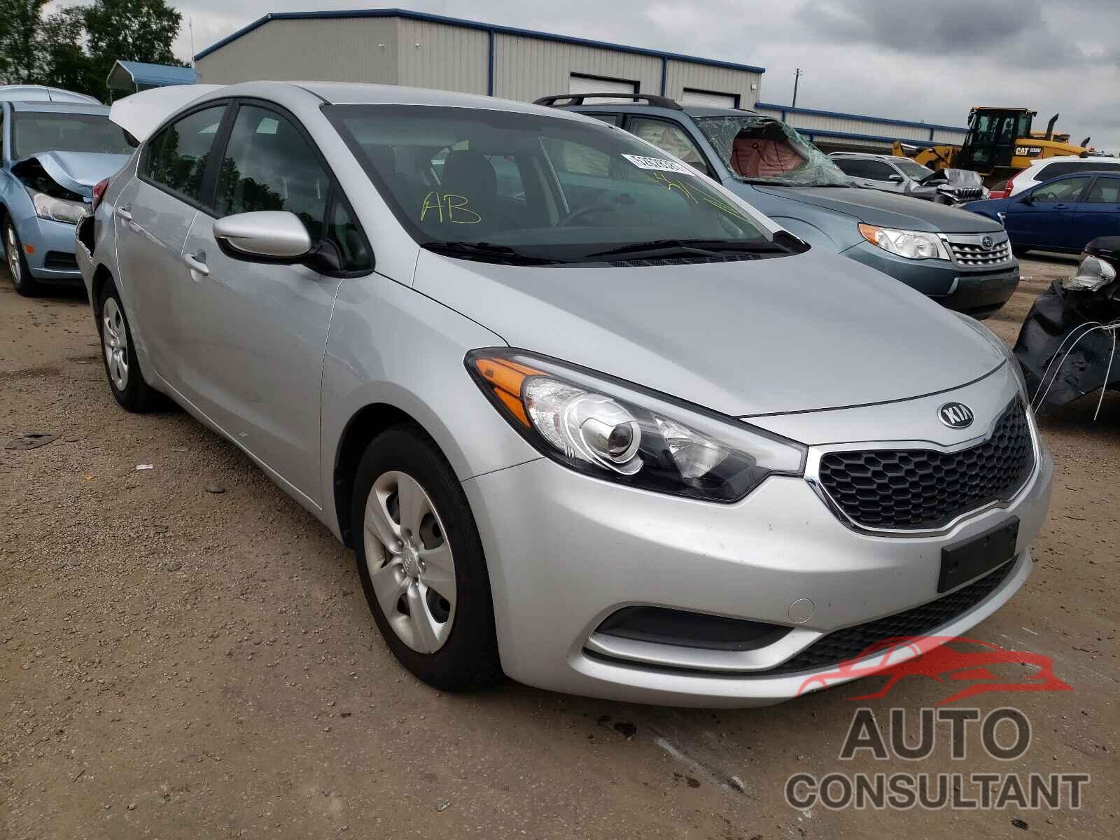 KIA FORTE 2016 - KNAFK4A6XG5598039
