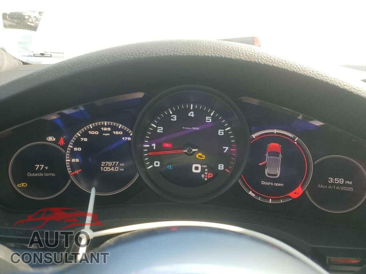 PORSCHE CAYENNE 2021 - WP1AA2AYXMDA00148