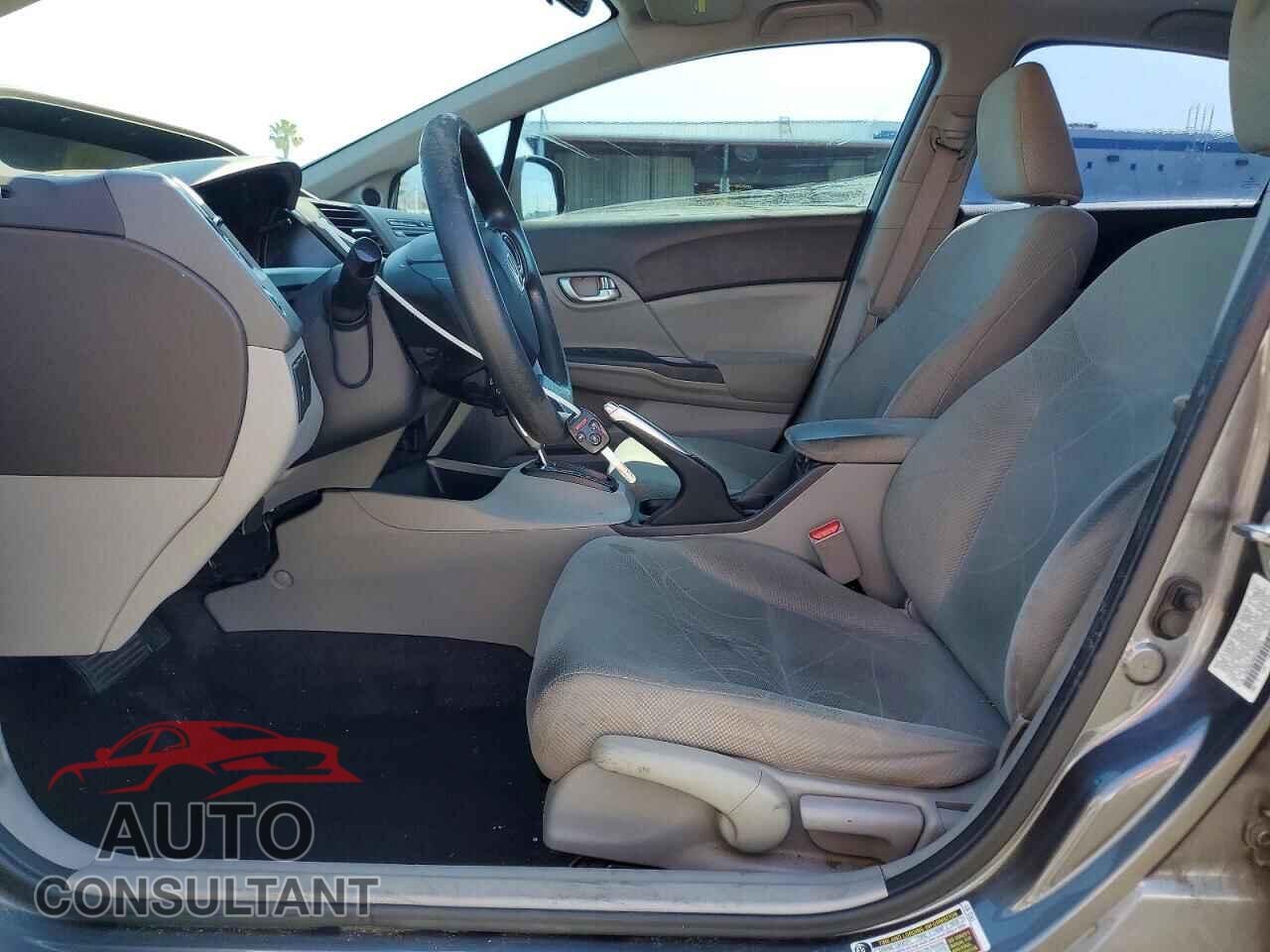 HONDA CIVIC 2012 - 19XFB2F86CE318374
