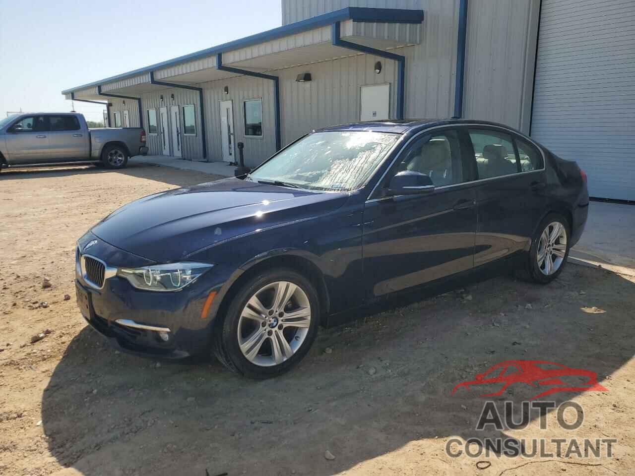 BMW 3 SERIES 2017 - WBA8B9G54HNU09262