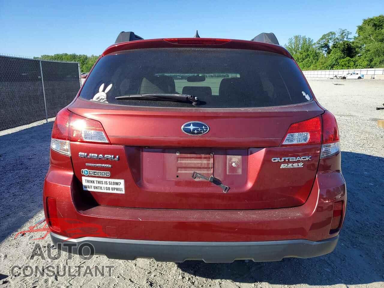 SUBARU OUTBACK 2011 - 4S4BRBKC7B3395518