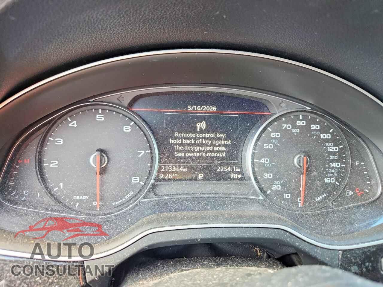 AUDI Q7 2017 - WA1AAAF74HD023498