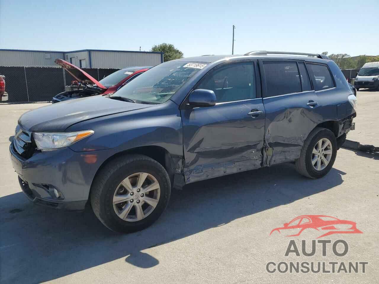 TOYOTA HIGHLANDER 2012 - 5TDBK3EH9CS097445